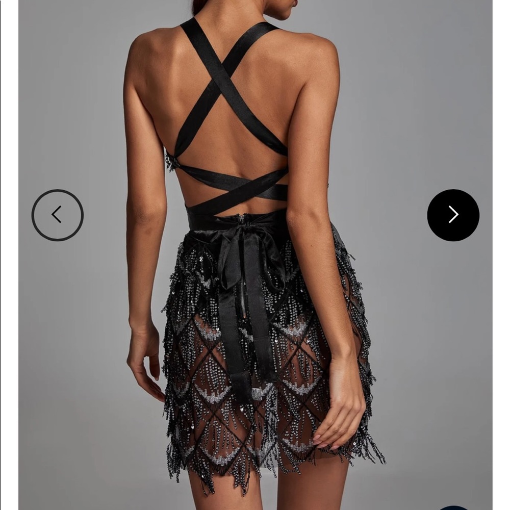NWOT Bella Barnett Louisa mini dress, never worn size S